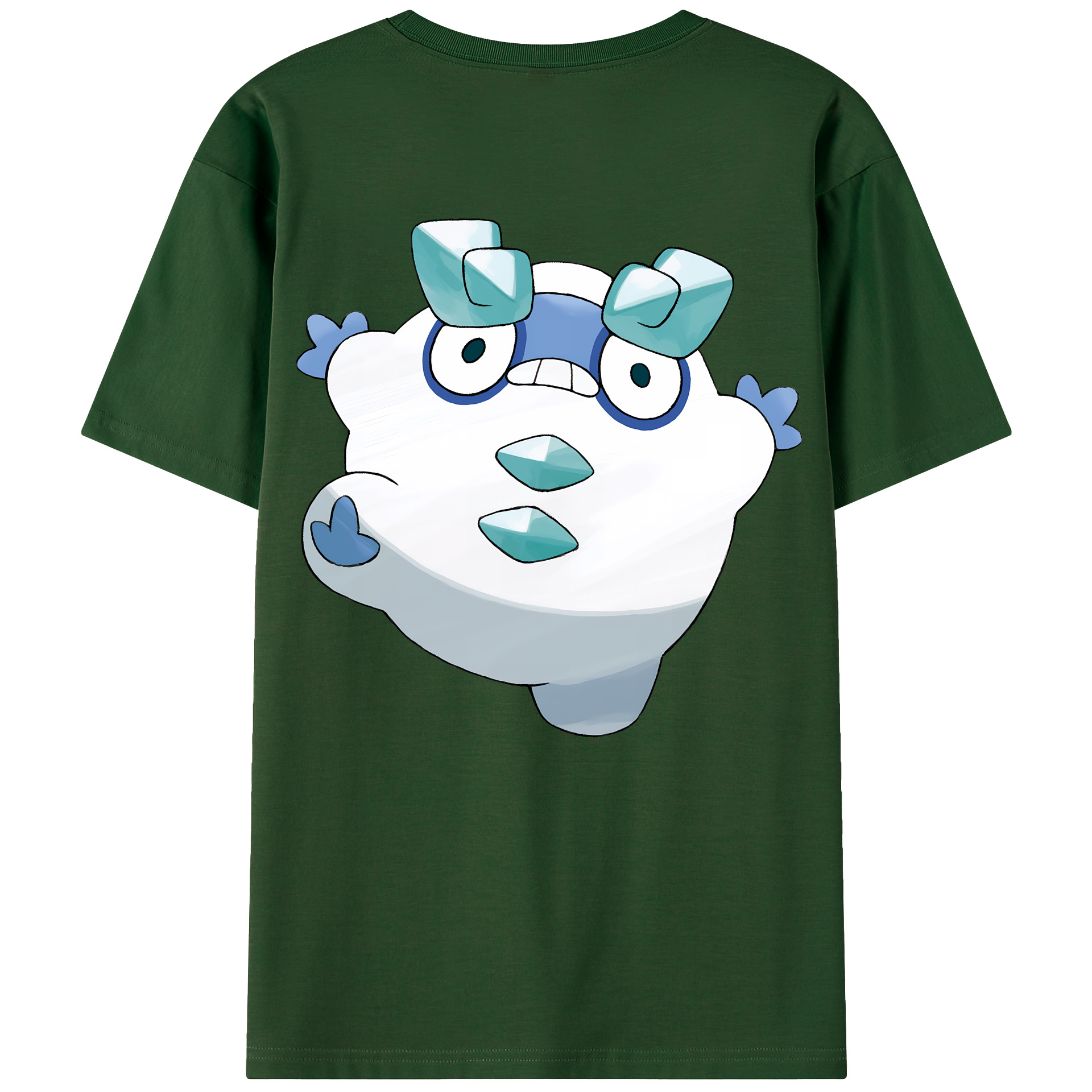 （画像用） ポケットモンスター Pokémon 綿100％半袖Tシャツ（背面プリント）